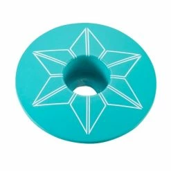 Capot De Direction Supacaz Star Capz Anodised -Magasin de pompe à vélo celeste 700x700 1