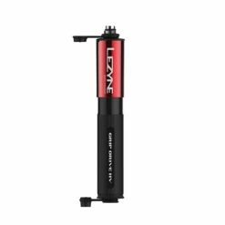 Pompe à Main Lezyne Grip Drive HV Small -Magasin de pompe à vélo grip hv s rouge 700x700 1