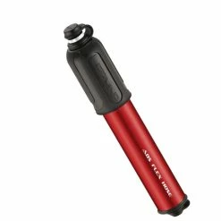 Pompe à Main Lezyne HV Drive Small -Magasin de pompe à vélo hv drive rouge small 700x700 1