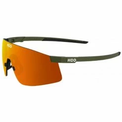 Lunettes Koo Nova Olive Green Matt/Orange 2023