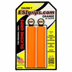 Poignées Grip ESI Silicone Chunky Orange