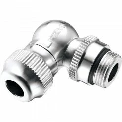 Raccord Coude Pompe à Main Lezyne Slip Chuck Aluminium Presta