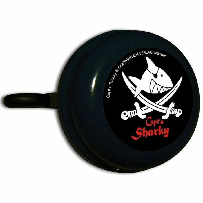 Sonnette Bike Fashion Capt'n Sharky Noir 3 Sonnette Bike Fashion Capt'n Sharky Noir