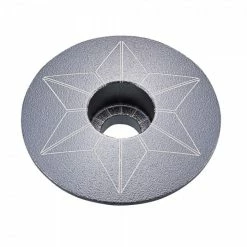 Capot De Direction Supacaz Star Capz Anodised -Magasin de pompe à vélo star capz anodized argent 700x700 1