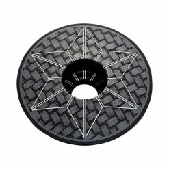 Capot De Direction Supacaz Star Capz Anodised -Magasin de pompe à vélo star capz anodized carbone laser 700x700 1