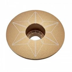 Capot De Direction Supacaz Star Capz Anodised -Magasin de pompe à vélo star capz anodized or 700x700 1